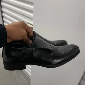 Zara Single Monk Strap shoes Black Sz 44 Zara Men main image 3
